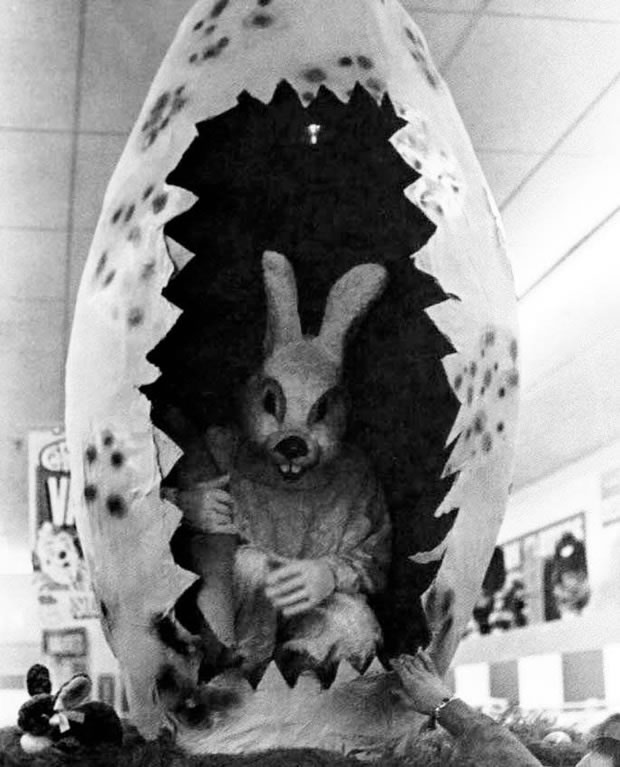 Scary Easter Egg Bunny