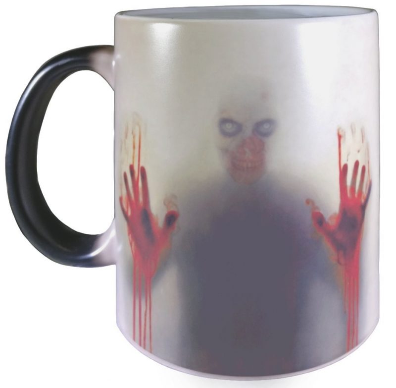 Horror Coffee Mug-Heat Sensitive Color Changing Zombie Ceramic Novelty Mugs Gift for Women Men Halloween Christmas Birthday Mother Father Friend（1pc） 11 oz 