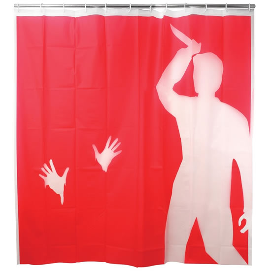 Psycho Slasher Shower Curtain