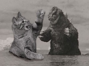 The Ultimate Battle! Godzilla Versus Cats! | Riot Daily - Part