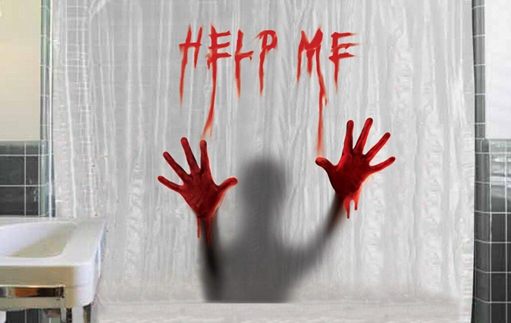 21 Horror Inspired Shower Curtains To Creep Up Your Home Riot Daily